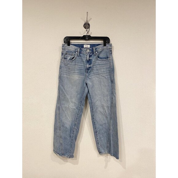 Pistola Jeans Womens 27 Blue Straight Leg Cropped High Rise Denim Magno Style - Picture 1 of 4